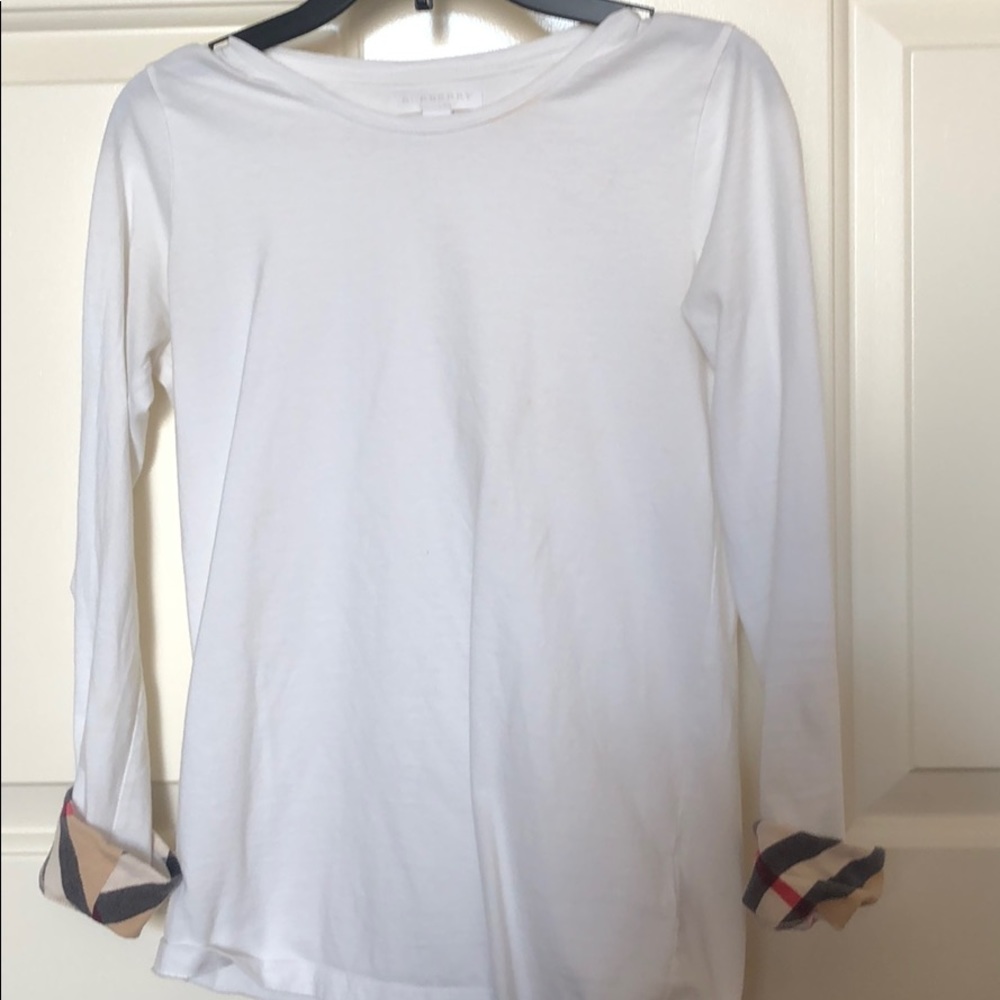 Burberry girl long sleeve top